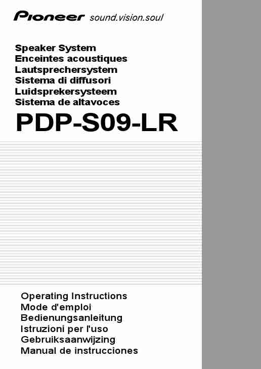Pioneer Speaker System PDP-S09LR-page_pdf